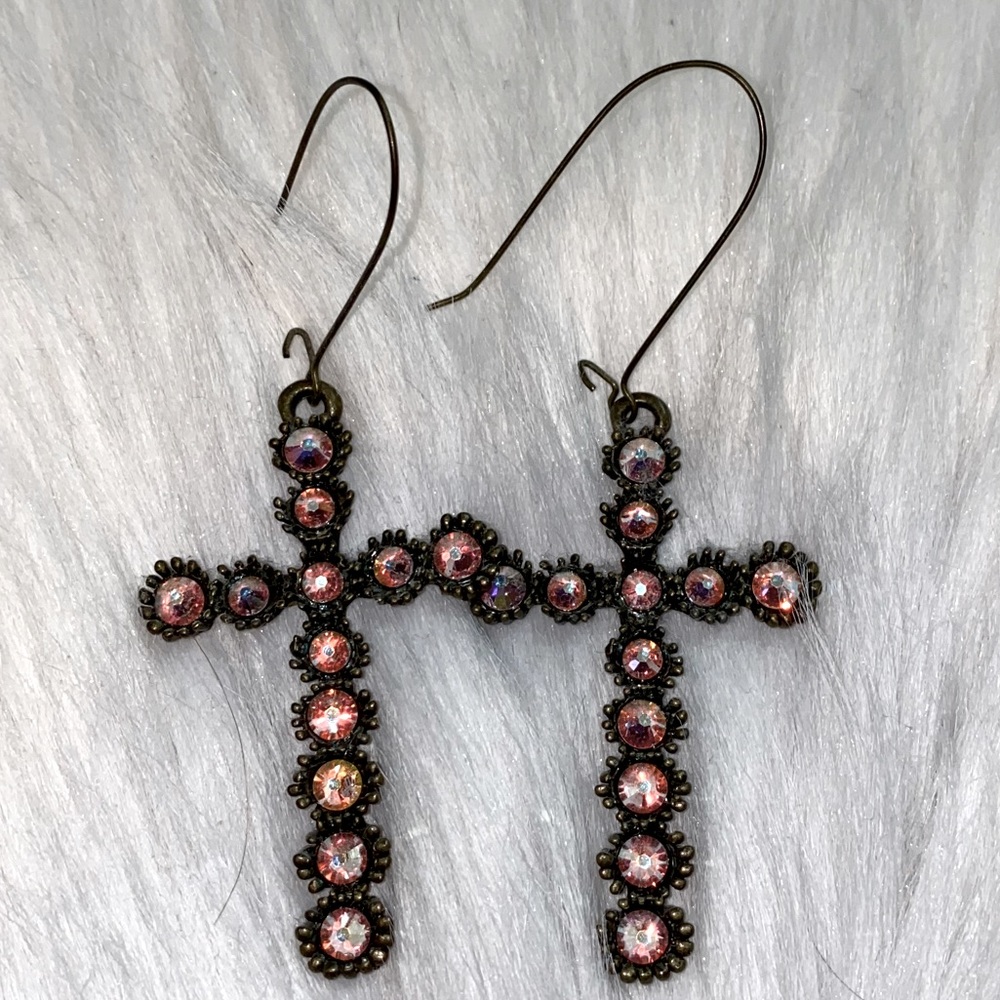 Pink Pinache earrings